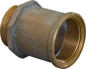 Uponor Wipex 1 1/4 ВР - 1 1/4 НР Муфта места крепления для теплоизолированных труб 1018303