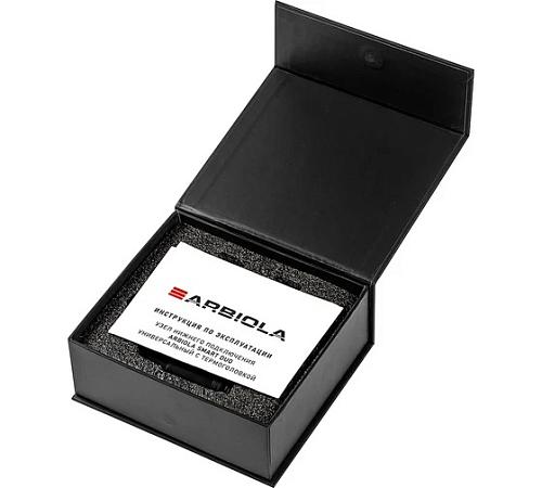 Arbiola SMART DUO 1/2 M30x1,5 (Антрацит) Узел нижнего подключения универсальный с термоголовкой