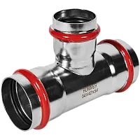 ROMMER Тройник переходной ВПр 54х42х54 из нержавеющей стали прессовой, арт. RSS-0014-544254