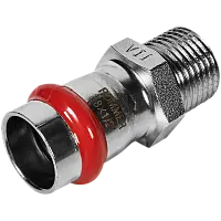 ROMMER Переходник ВПр-Нр 18x1/2, из нержавеющей стали прессовой, арт. Rss-0021-001812