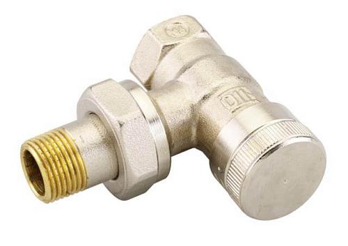 Danfoss RLV-20 3/4 (003L0145) Клапан ручной запорный угловой никелированный