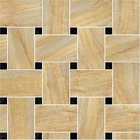 Versace Marble Mos.Intrec.Oro-Nero 29,1x29,1 см Напольная плитка