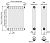 Rifar Tubog 3180 4 секции стальной трубчатый радиатор c боковым подключением