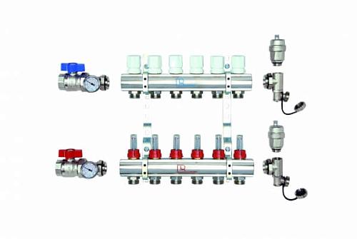 Luxor Коллектор с расходомерами CD 473M/5
