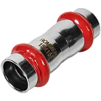 ROMMER Муфта равнопроходная 15 из нержавеющей стали прессовой, арт. RSS-0017-000015