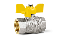 Шаровые газовые краны ВР-ВР полнопроходные ручка-бабочка Шаровые газовые краны ВР-ВР полнопроходные ручка-бабочка