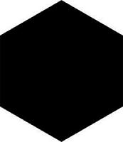 Codicer 95 Basic Hex 25 Black 22x25 Напольная плитка