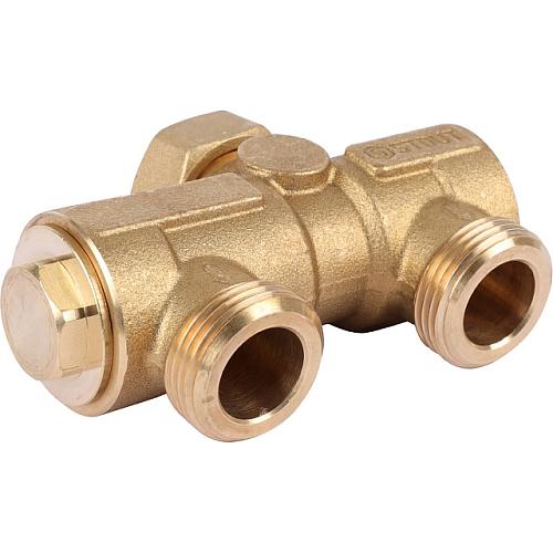 STOUT Комплект трехходового клапана для котла + бойлера 3/4 Kvs 4,4 м3/ч SFB-0001-000001