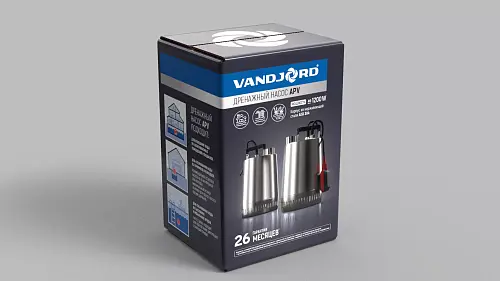 Дренажный насос Vandjord APV.06.40.04.3 арт. 76221003